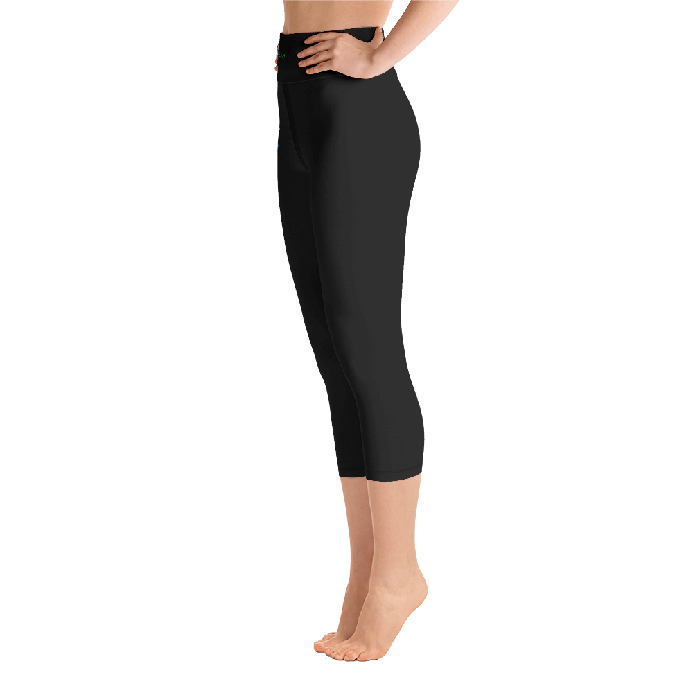 High Waist Naked Yoga High Waisted Black Leggings For Women And Girls  Elastic Training And Running Tights With Shark Design From Lovedeal, $8.14  | DHgate.Com